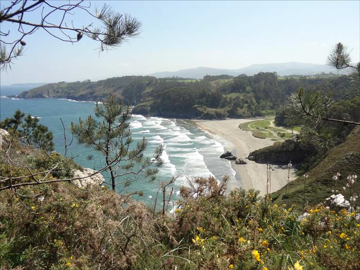 Bouwgrond in Otur, vlakbij het strand