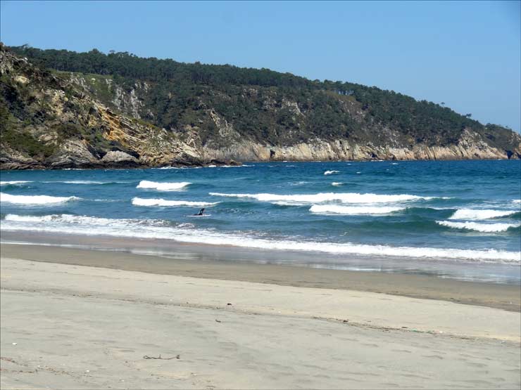 Grand terrain à bâtir à Otur près de la plage