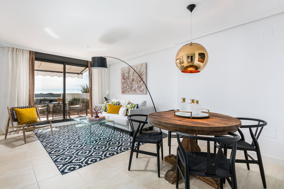 Duplex penthouse i Selwo, Estepona med fantastisk havudsigt