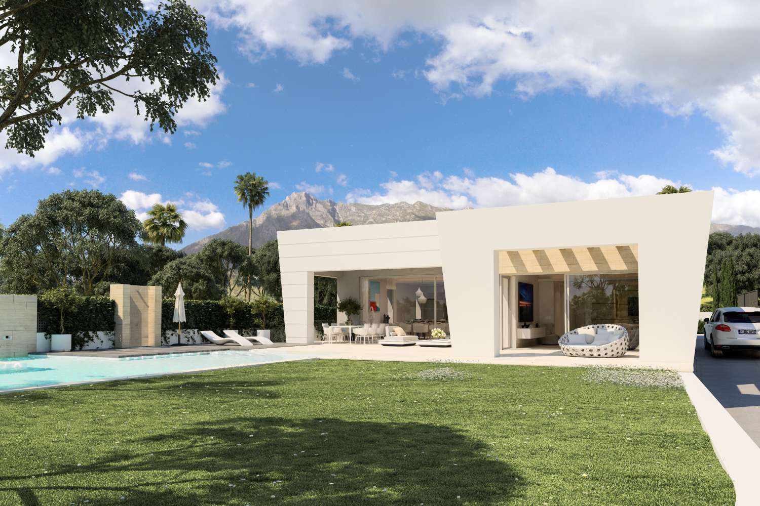 Modern villa in Nagueles -Marbella