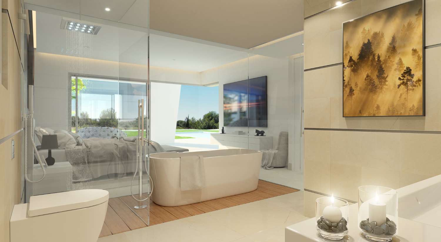 Modern villa i Nagueles -Marbella