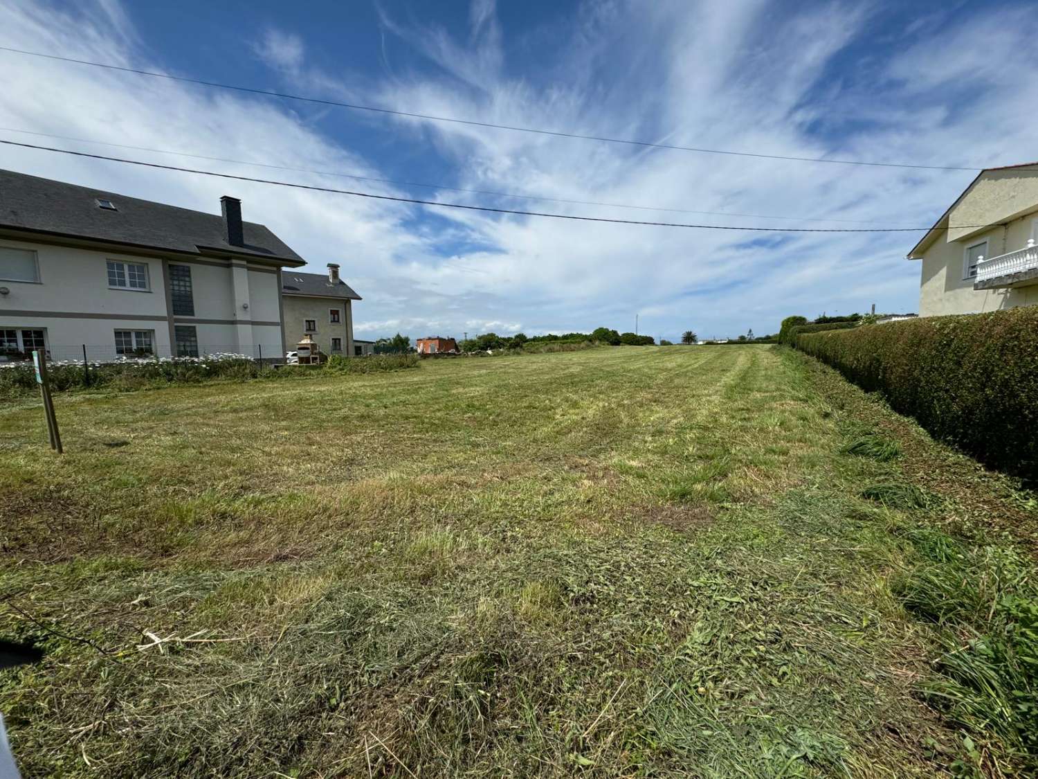 STOR GRUND MED UDSIGT OVER TAPIA DE CASARIEGO-STRANDEN