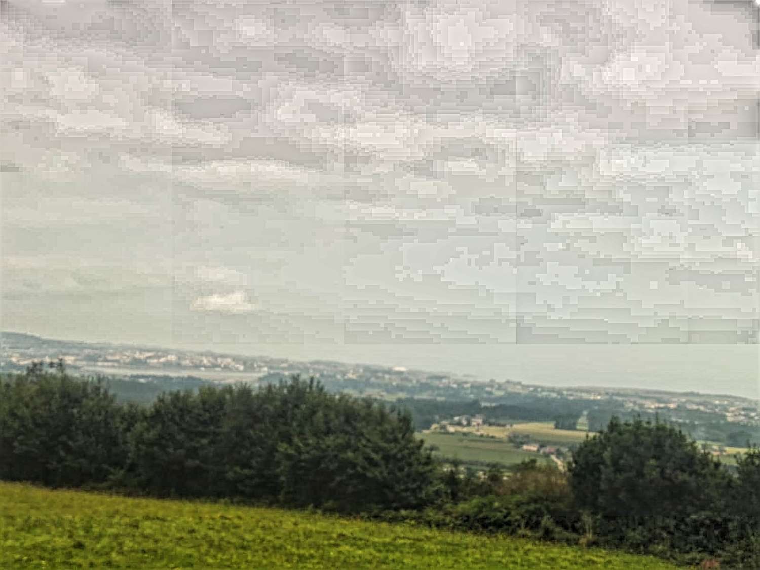 Terrain à bâtir avec vue spectaculaire sur la côte