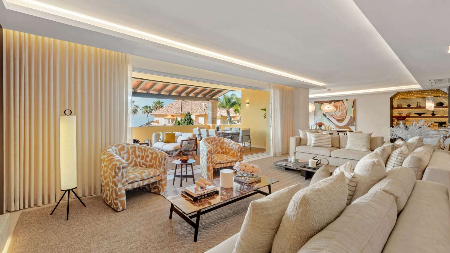 Superbe penthouse en duplex à Rio Real Playa - Marbella