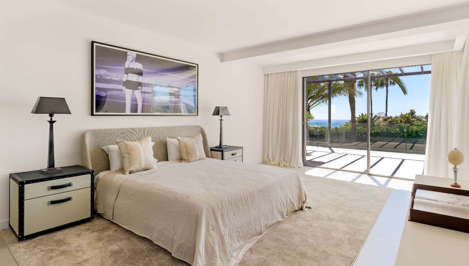 Elegante villa con vistas panorámicas al mar en Nagüeles, Marbella-Costa del Sol