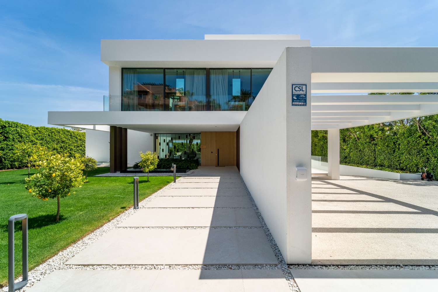 Manoir de luxe moderne avec vue sur la mer à Marbella Golden Mile