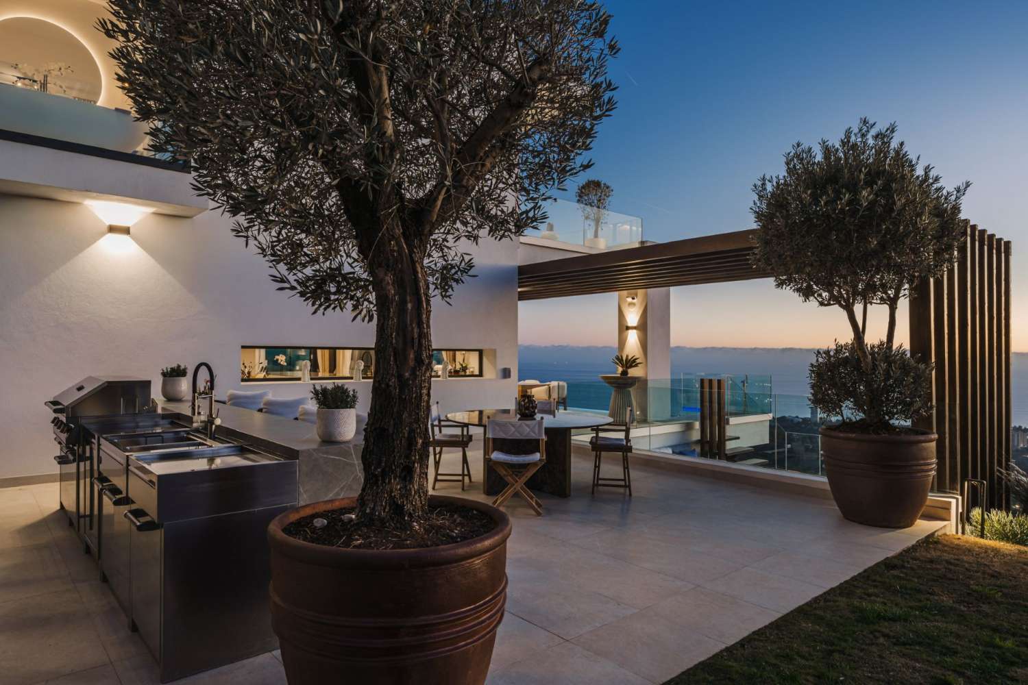 Reaching for the stars is possible!  A stylish mansion with the best views in East Marbella on the Costa Del Sol is not for everyone.