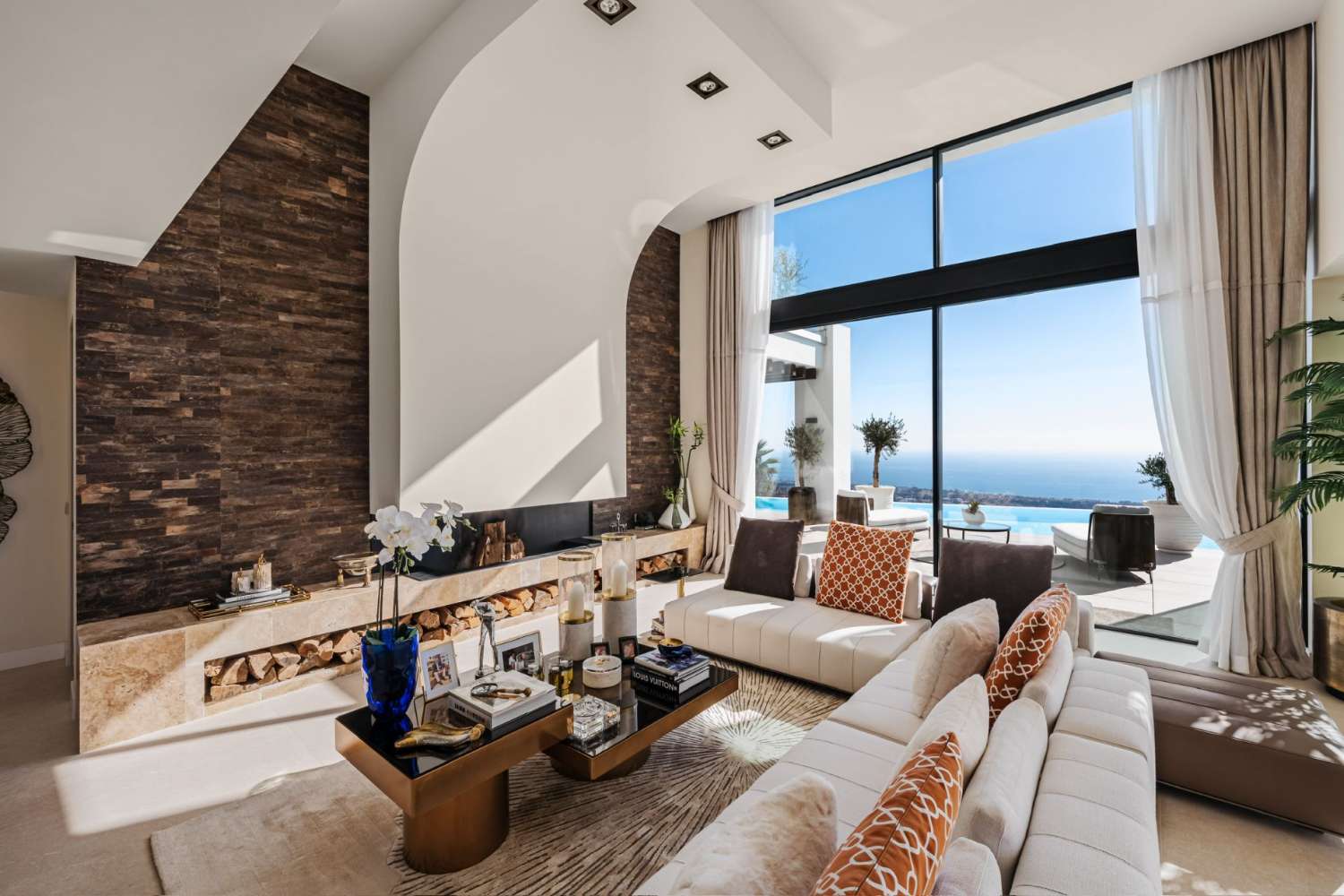 Reaching for the stars is possible!  A stylish mansion with the best views in East Marbella on the Costa Del Sol is not for everyone.