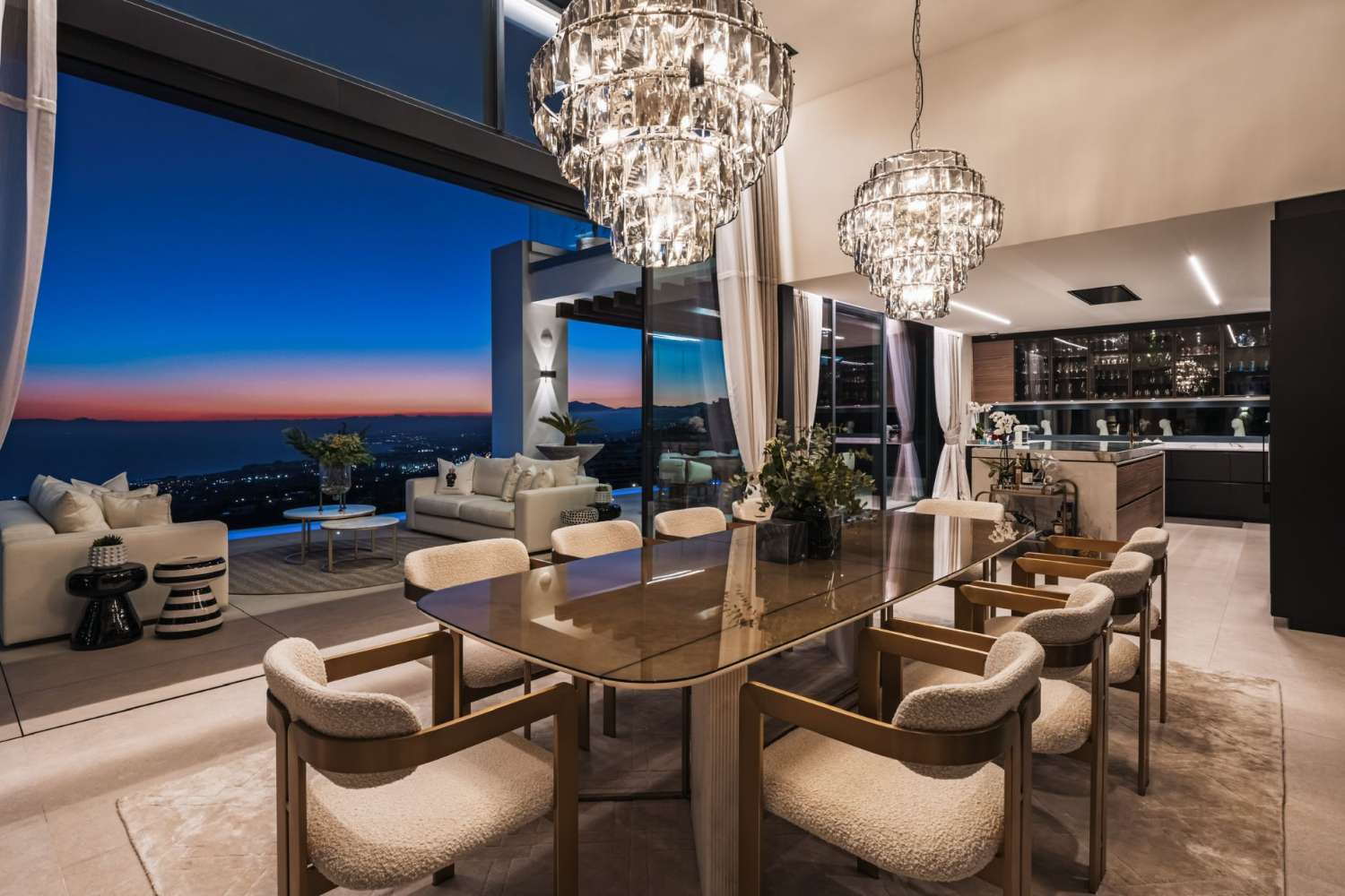 Reaching for the stars is possible!  A stylish mansion with the best views in East Marbella on the Costa Del Sol is not for everyone.