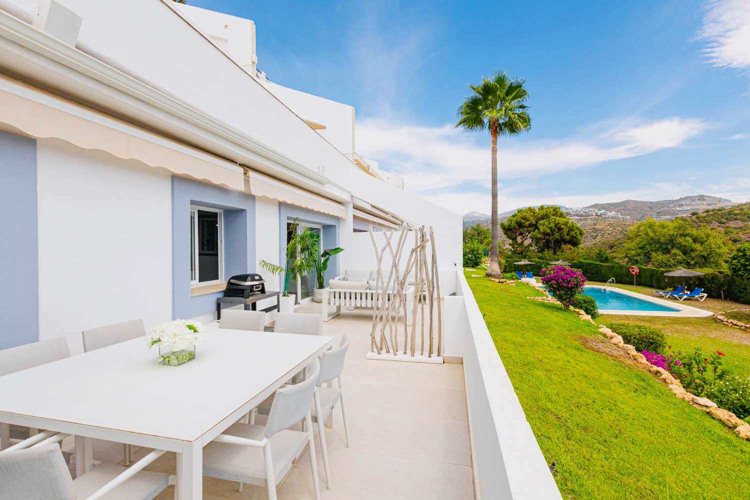 Gerenoveerd premium appartement op de begane grond in Mirador De La Quinta -Marbella